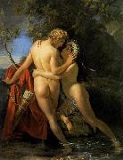 Francois Joseph Navez The Nymph Salmacis and Hermaphroditus oil painting picture wholesale